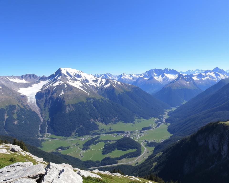 Schönheit der Alpen in Engelberg