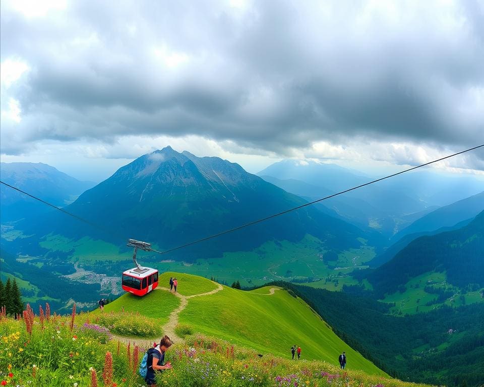 Schruns: Silvretta Bahn und Wanderpfade