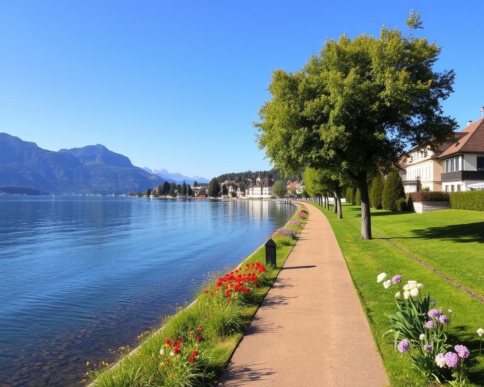 Seespaziergänge am Zugersees