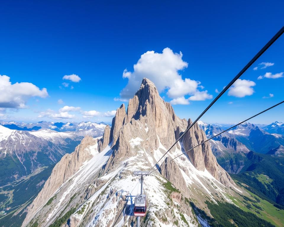 Seilbahn zum Aiguille du Midi