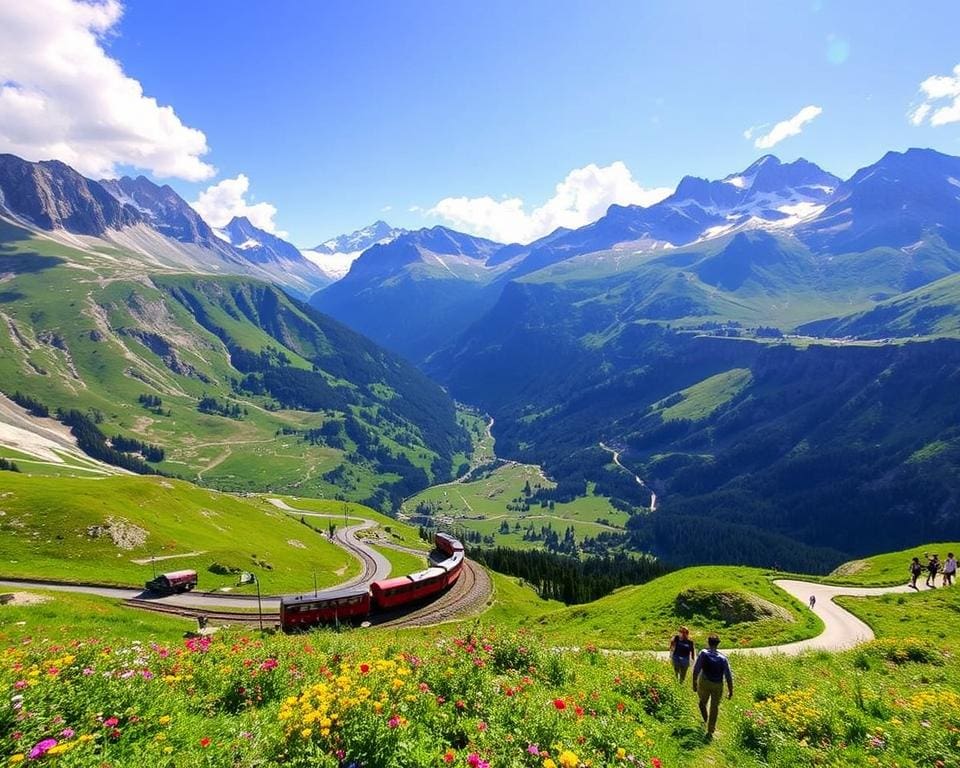 Silvretta Bahn Ausflug