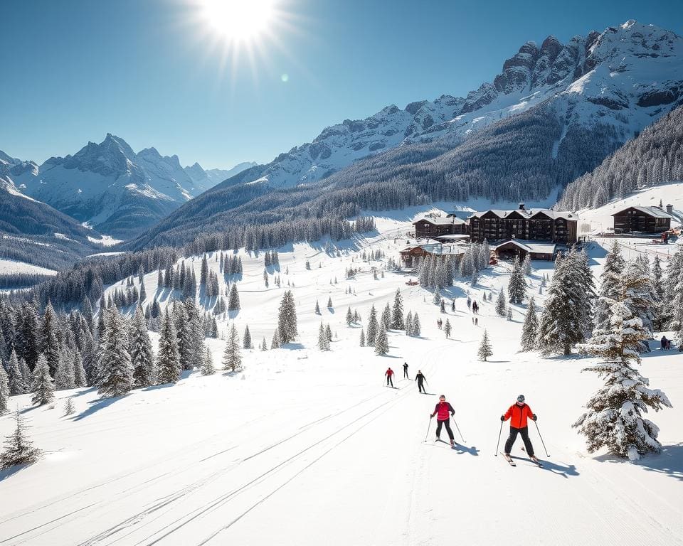 Skifahren in Cortina