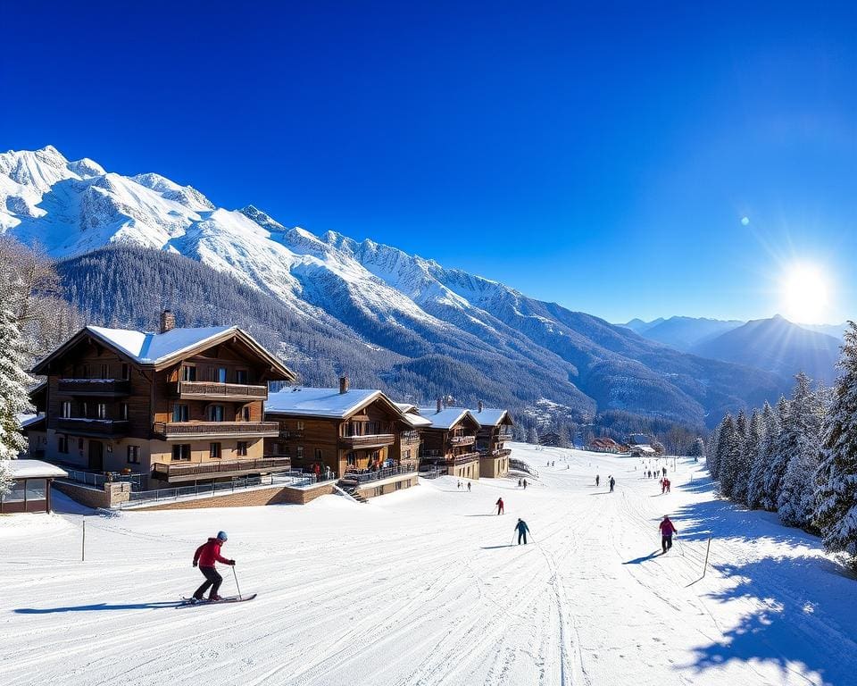 Skifahren in Grimentz