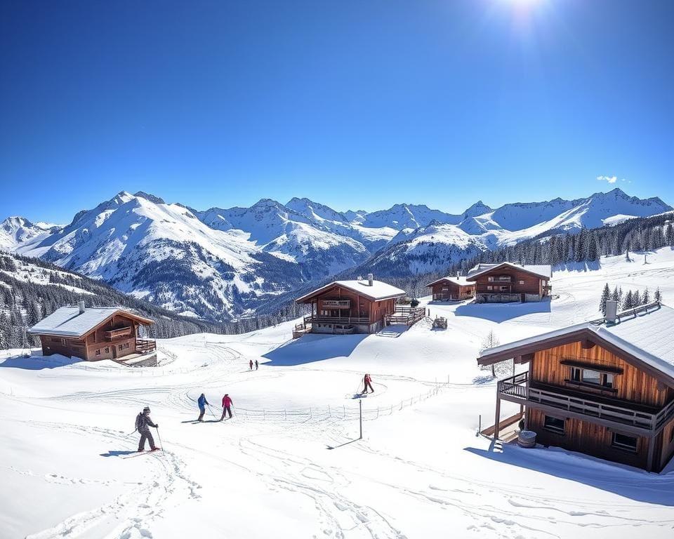 Skitouren Grimentz und historische Chalets erkunden