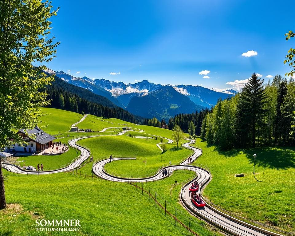 Sommerrodelbahn in Serfaus