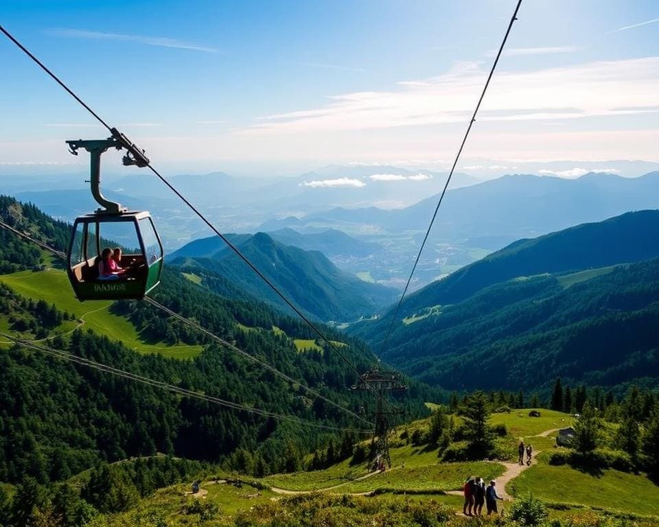 Stans: Cabrio-Seilbahn und Panoramawanderungen