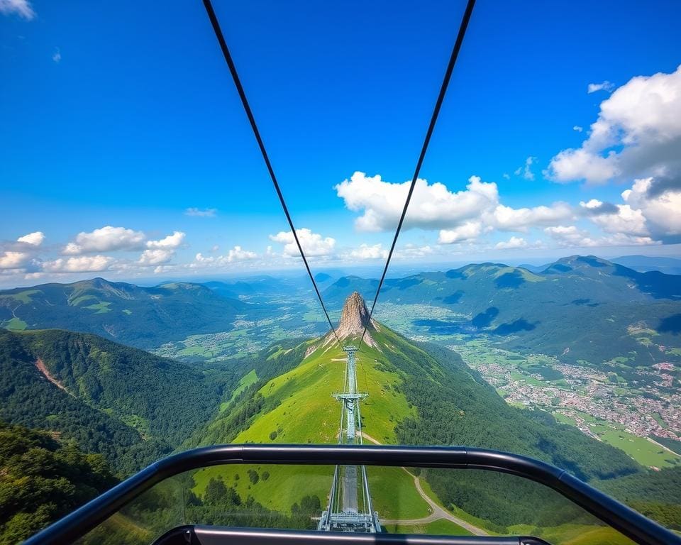 Stans: Fahrt mit der Cabrio-Seilbahn zum Stanserhorn"