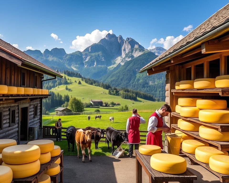 Tradition der Käseherstellung in Appenzell