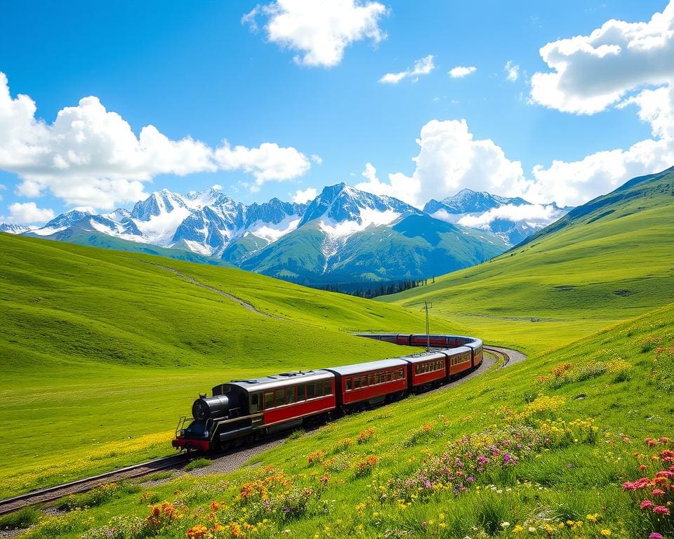 Villaroger: Gemütliche Zugfahrt zu den Alpenweiden genießen