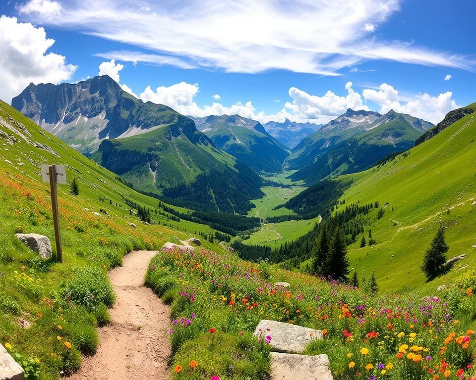 Wanderung auf dem Panoramaweg in Glarus