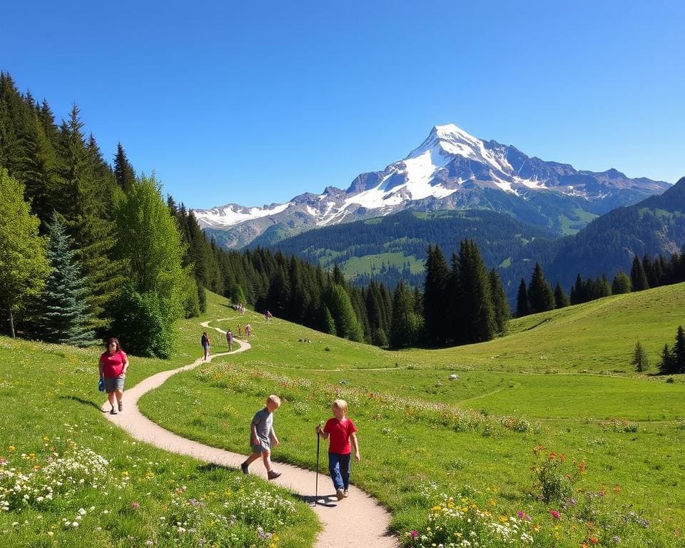 Wanderwege am Mont Blanc