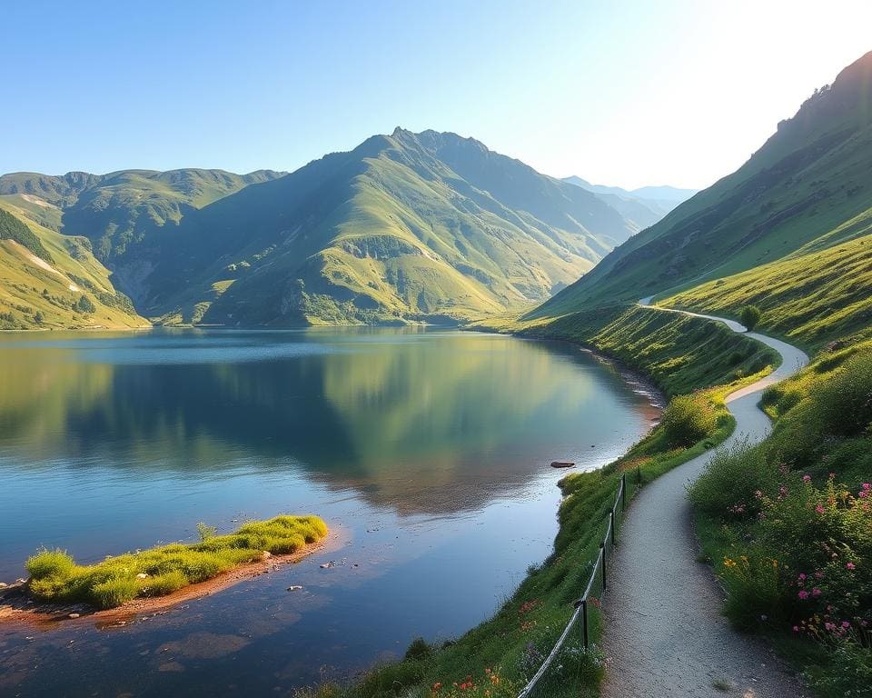 Wanderwege am See