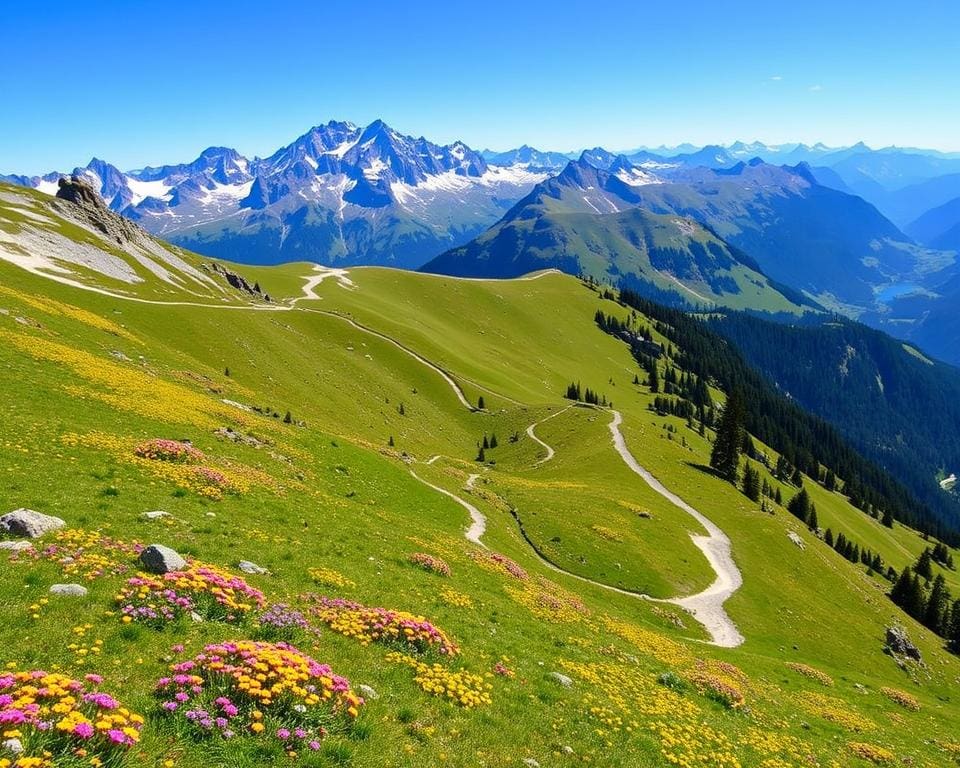 Wanderwege in Mürren