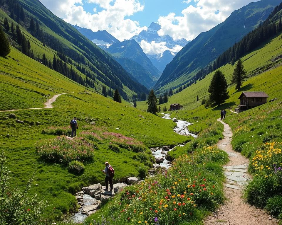 Wanderwege und Outdoor-Aktivitäten im Kiental