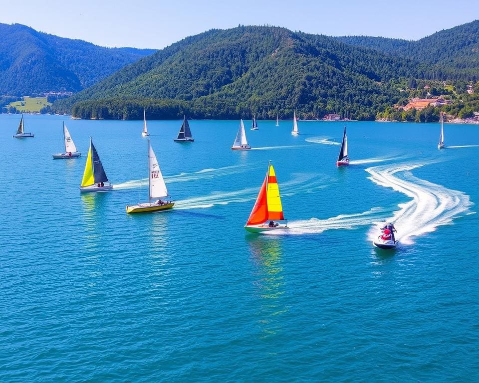 Wassersportmöglichkeiten am Wörthersee