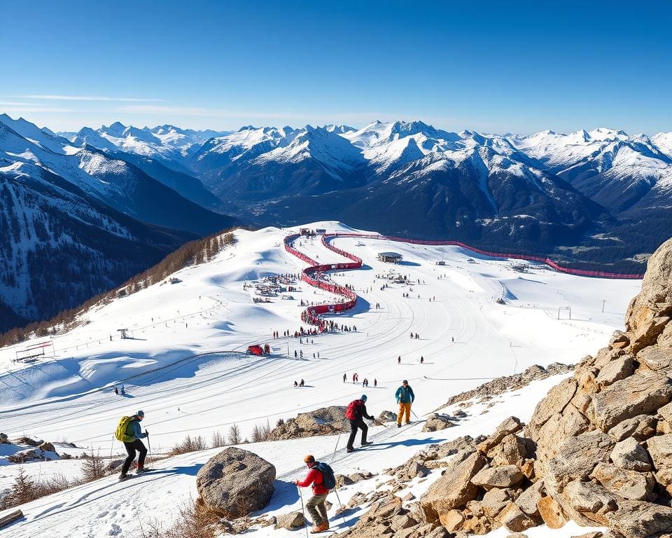 Weltcup-Piste und Bergsteiger-Touren in Schladming