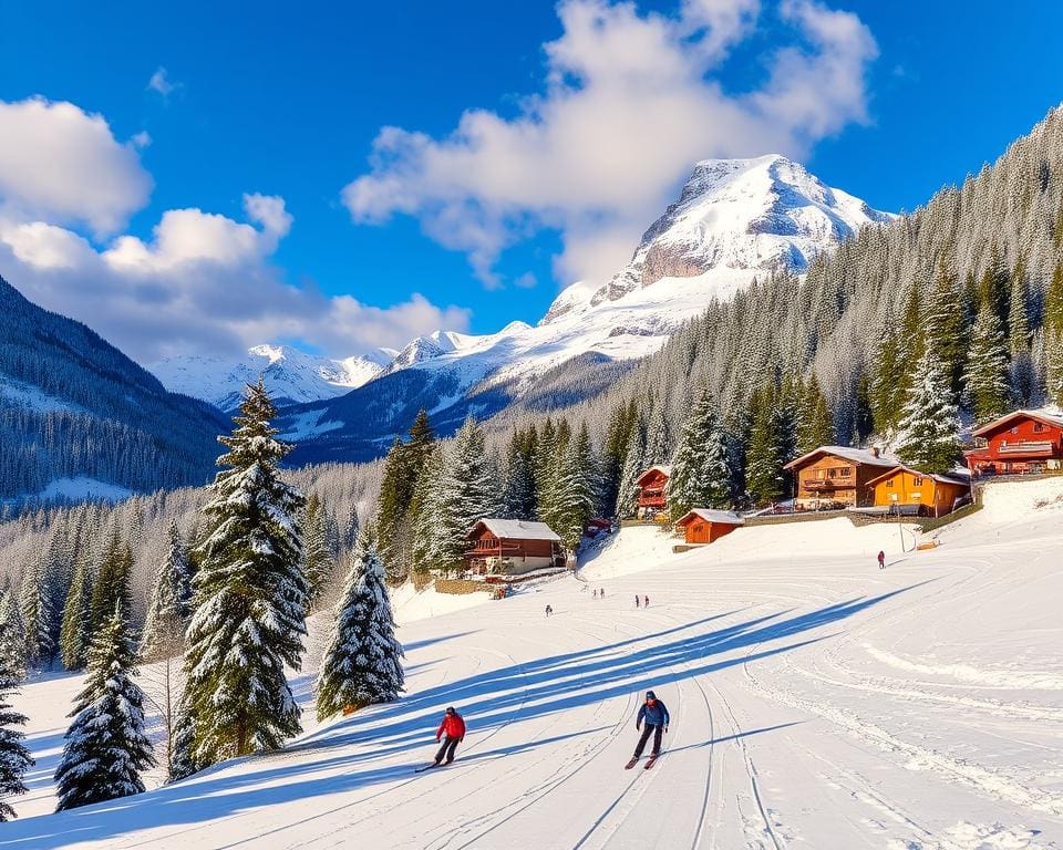 Wengen: Skifahren im Schatten der Jungfrau