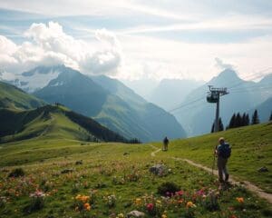 Wengen: Wanderungen und Bergbahnfahrt zum Männlichen