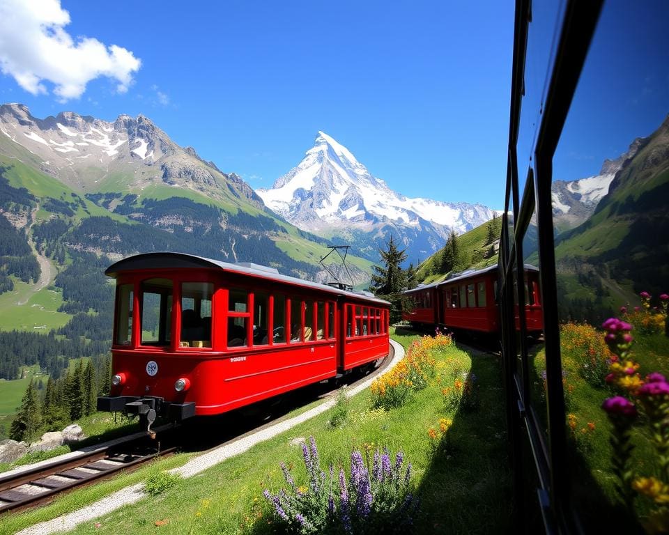 Zahnradbahn in Grindelwald