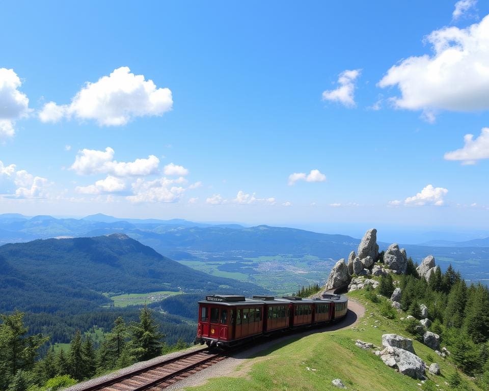 Zahnradbahnfahrten auf der Rigi