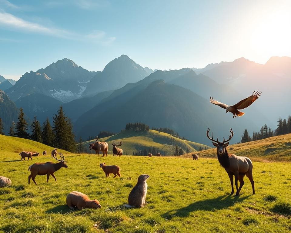 Zernez: Tierbeobachtung im Schweizerischen Nationalpark