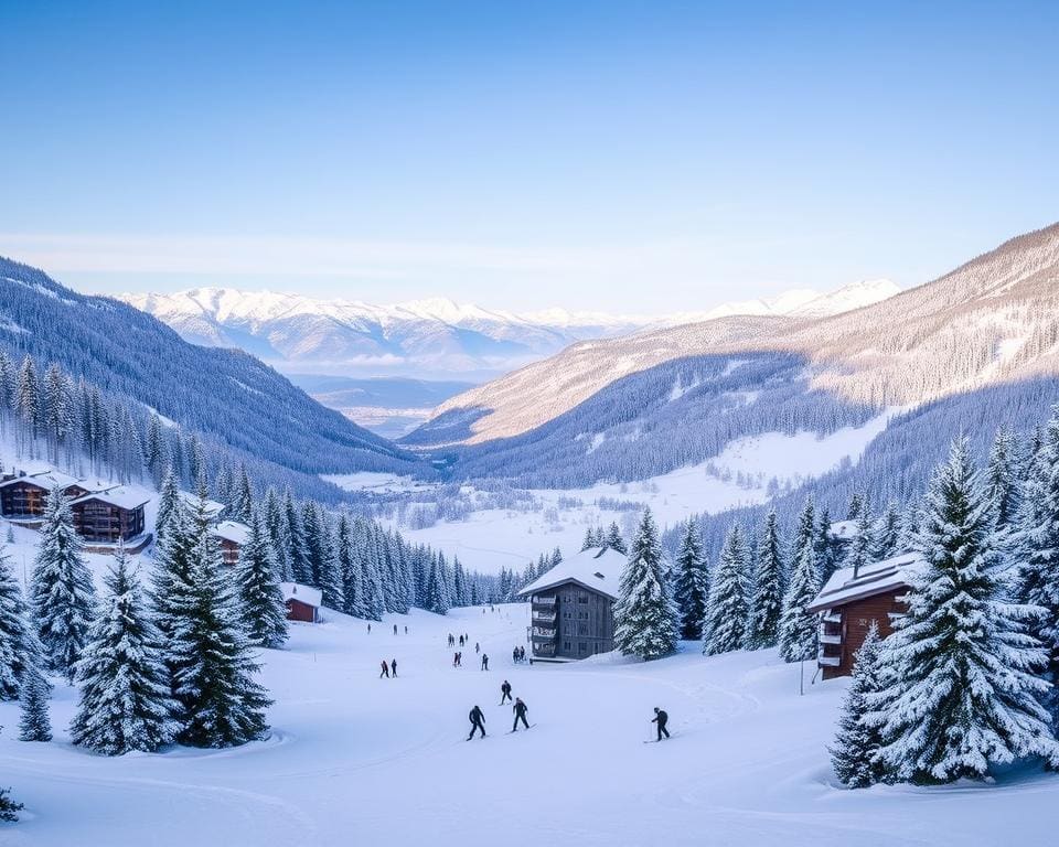 sanfte Pisten für Anfänger in Megève