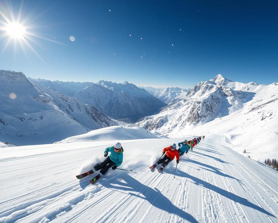 Adrenalin beim Skifahren in St. Anton