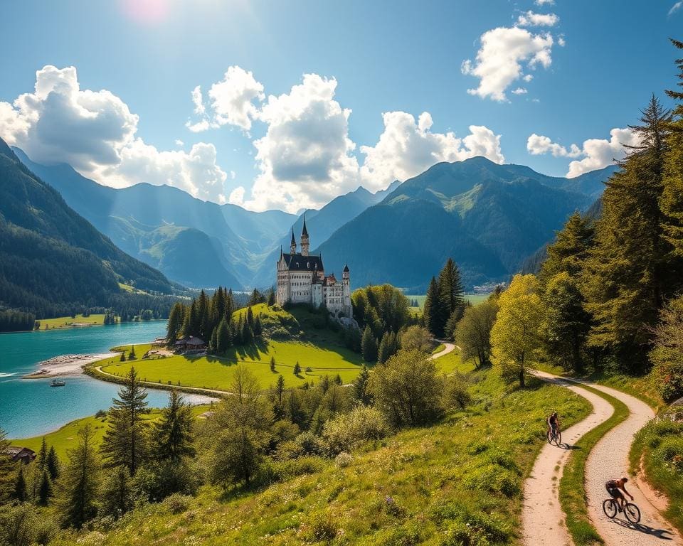 Aktivurlaub in Schwangau mit Neuschwanstein und Schloss Hohenschwangau