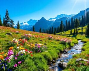 Bergfrühling: Die Alpen in voller Blüte erleben