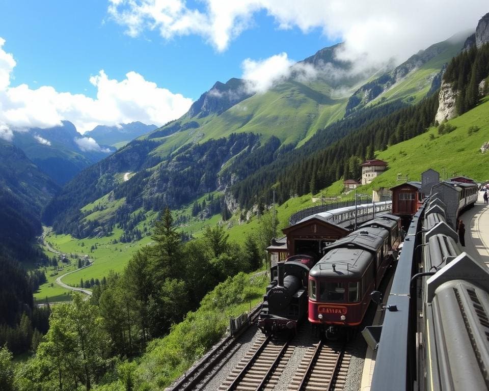 Brenner: Historische Bahnstrecke zwischen Österreich und Italien