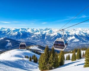 La Tania: Moderne Seilbahnen und traumhafte Panoramablicke