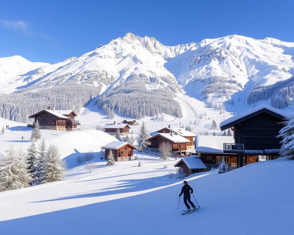 Lech am Arlberg: Luxus-Skifahren in idyllischer Kulisse