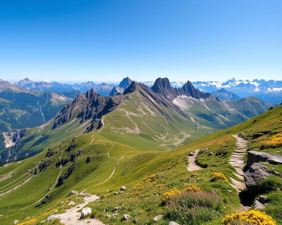 Les Orres: Sportliche Wanderungen entlang alpiner Strecken