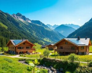 Nachhaltige Unterkünfte in den deutschen Alpen