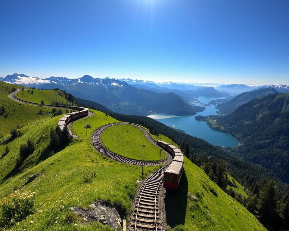 Rigi: Zahnradbahnfahrten und Königliche Aussichten