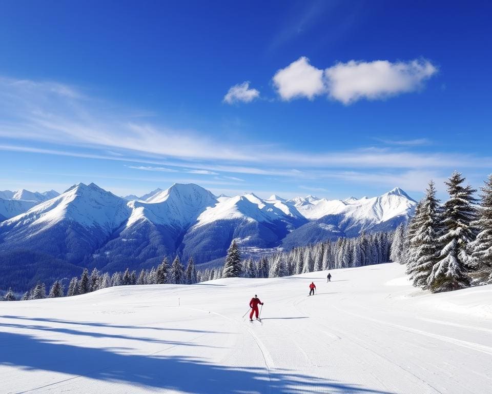 Skifahren in den Kitzbüheler Alpen