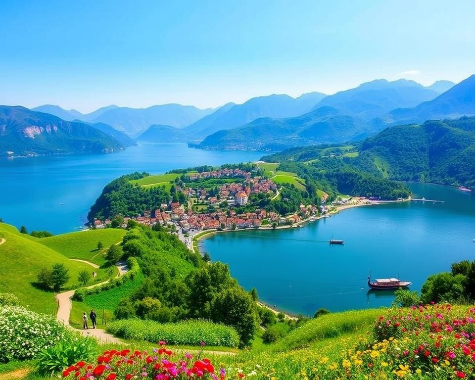 Wanderungen und Bootsausflüge am Comer See