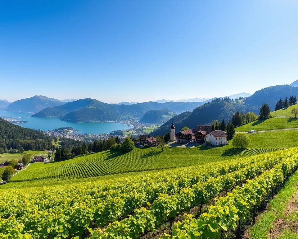 Weinberge im Berner Oberland