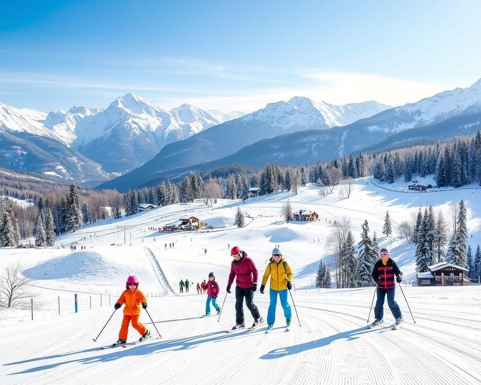 familienfreundliche Pisten in Serfaus