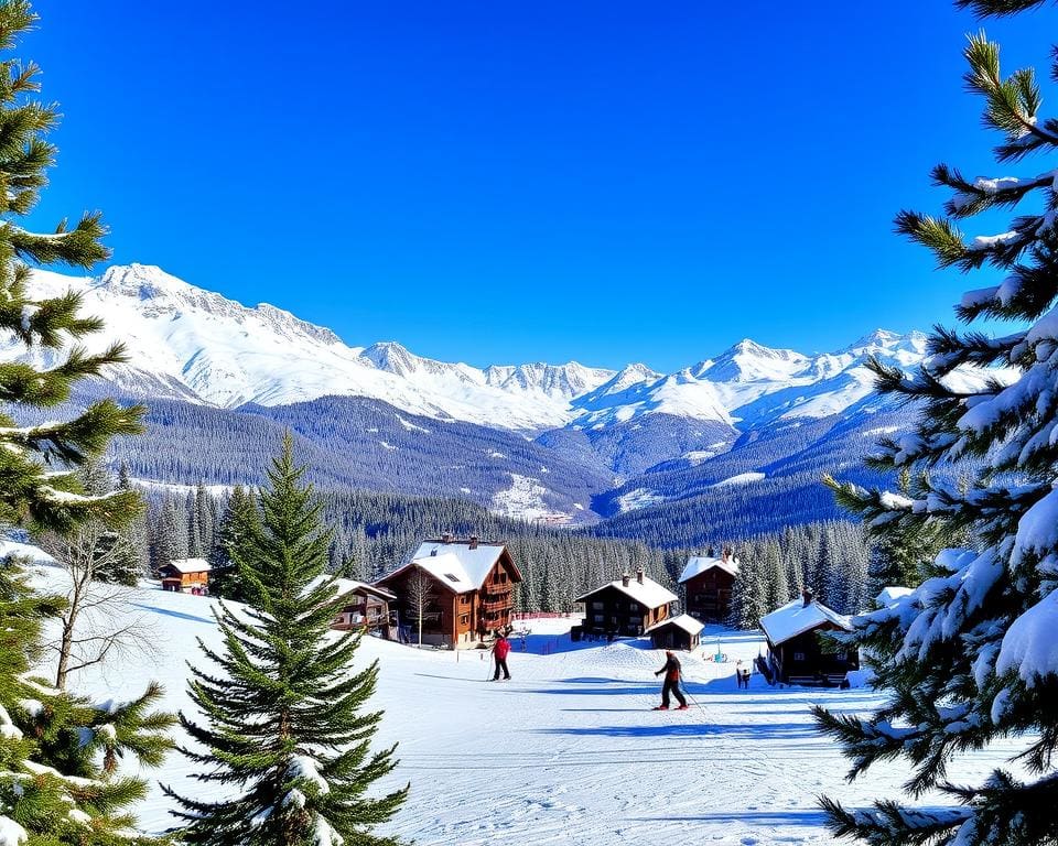 Châtel: Skifahren zwischen Frankreich und der Schweiz