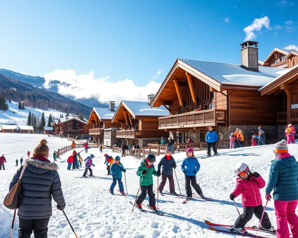 Familienfreundliches Skigebiet in Puy Saint Vincent