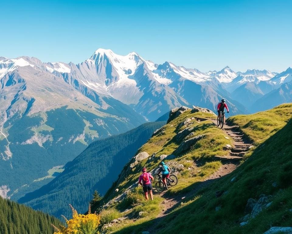 Fitness im Freien: Bergsportarten in den Alpen