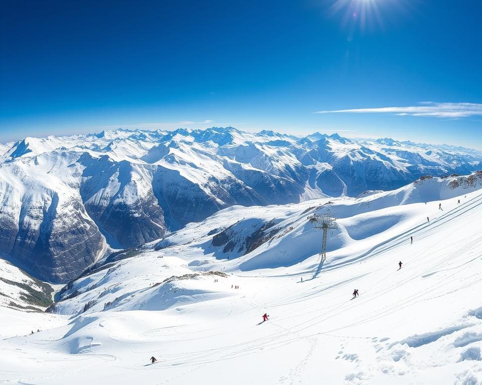 Gletscherabfahrten in Sölden