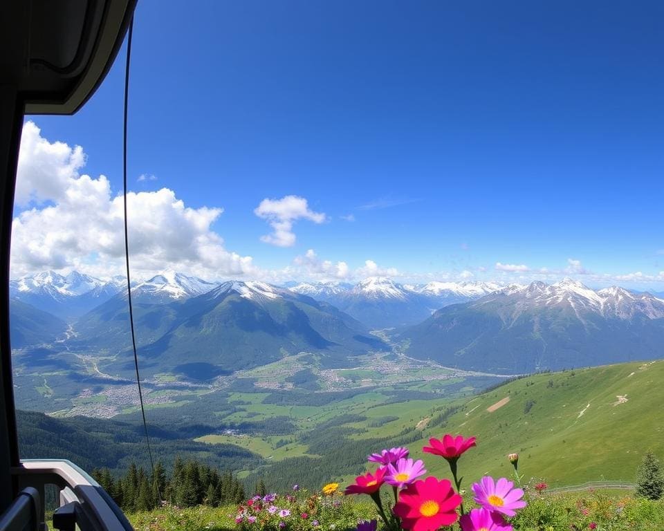 Le Grand-Bornand: Atemberaubende Aussichten bei Seilbahnfahrten