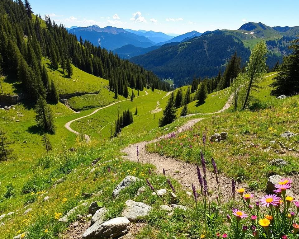 Mountainbike-Trails in Wagrain