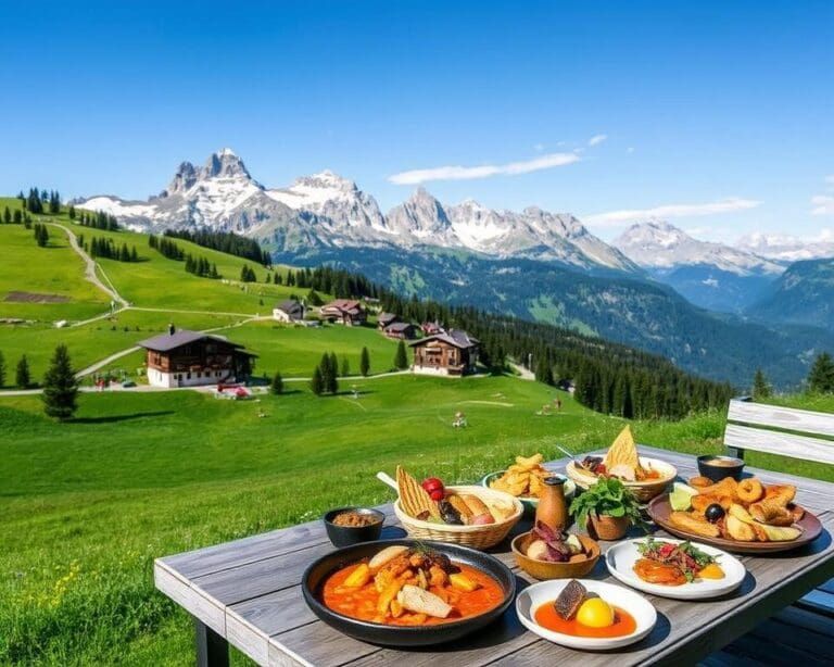 Oberlech: Bergbahnen und Kulinarik erleben