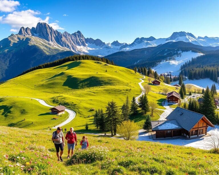 Oberstaufen: Wandern und Skifahren im Allgäu