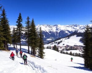 Oberwil: Wandern und Skifahren mit Alpenpanorama