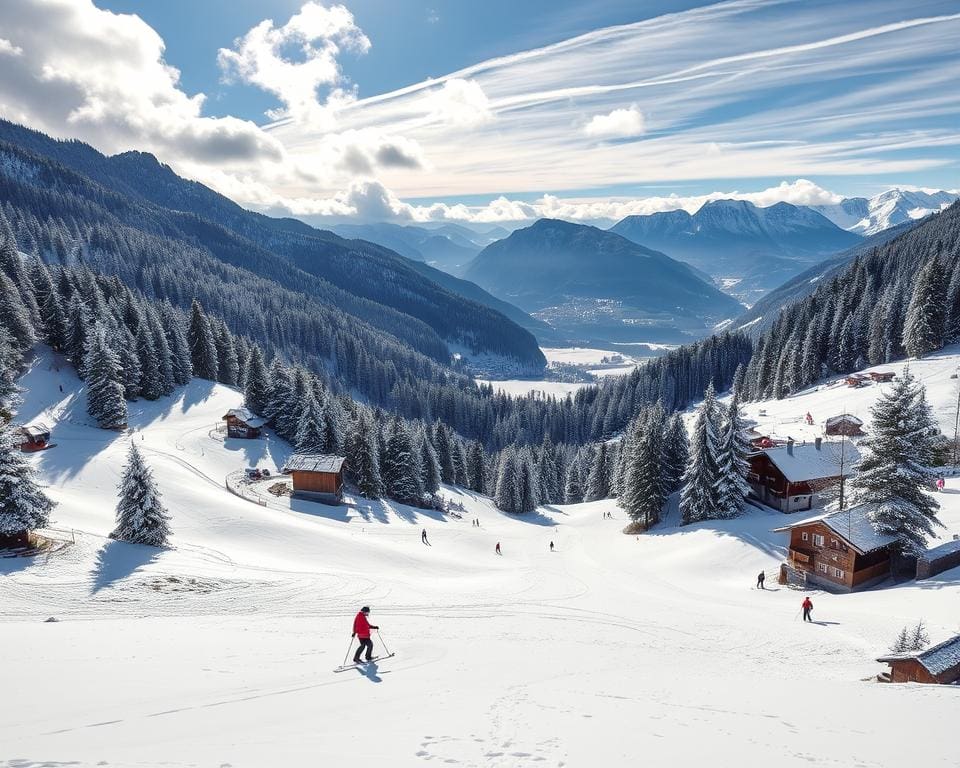 Pisten in Alpbach