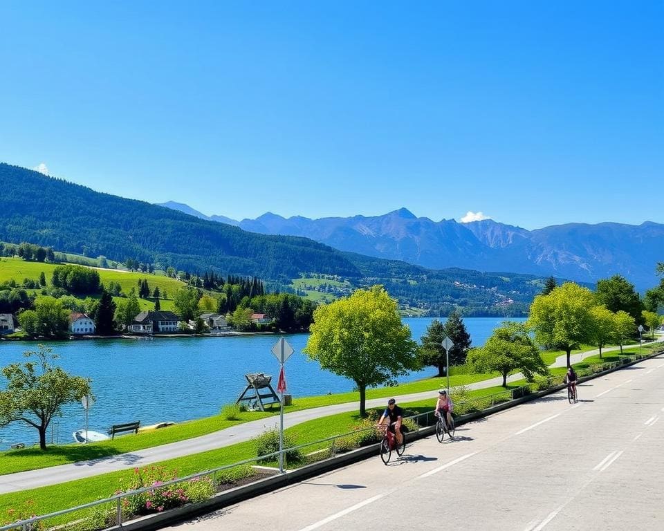 Pörtschach: Wörthersee und Radwege erkunden